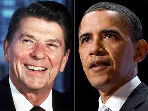 Reagan and Obama